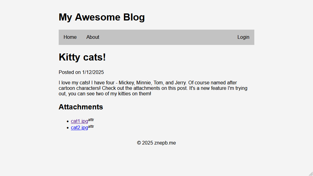 The page where the vulnerability could be found.